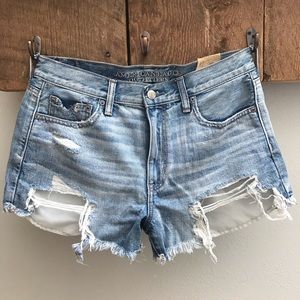 American Eagle Distressed Denim Shorts